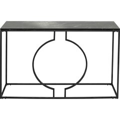 Konsolipöytä Miami Loft Black, 120x75cm hinta ja tiedot | Sivupöydät | hobbyhall.fi