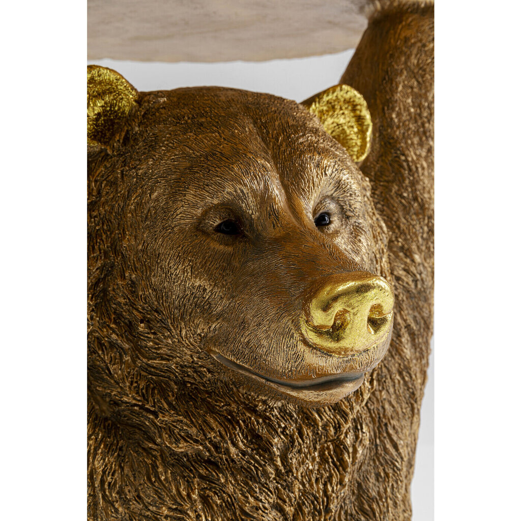 Sivupöytä Animal Bear Gold, 35x34cm hinta ja tiedot | Sohvapöydät | hobbyhall.fi