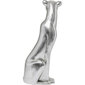 Koristefiguuri Sitting Leopard Silver, 150cm hinta ja tiedot | Sisustustuotteet | hobbyhall.fi