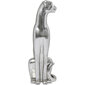 Koristefiguuri Sitting Leopard Silver, 150cm hinta ja tiedot | Sisustustuotteet | hobbyhall.fi