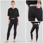 Calvin Klein leggingsit naisille, musta, QS6512E-UB1 hinta ja tiedot | Naisten vapaa-ajan housut | hobbyhall.fi