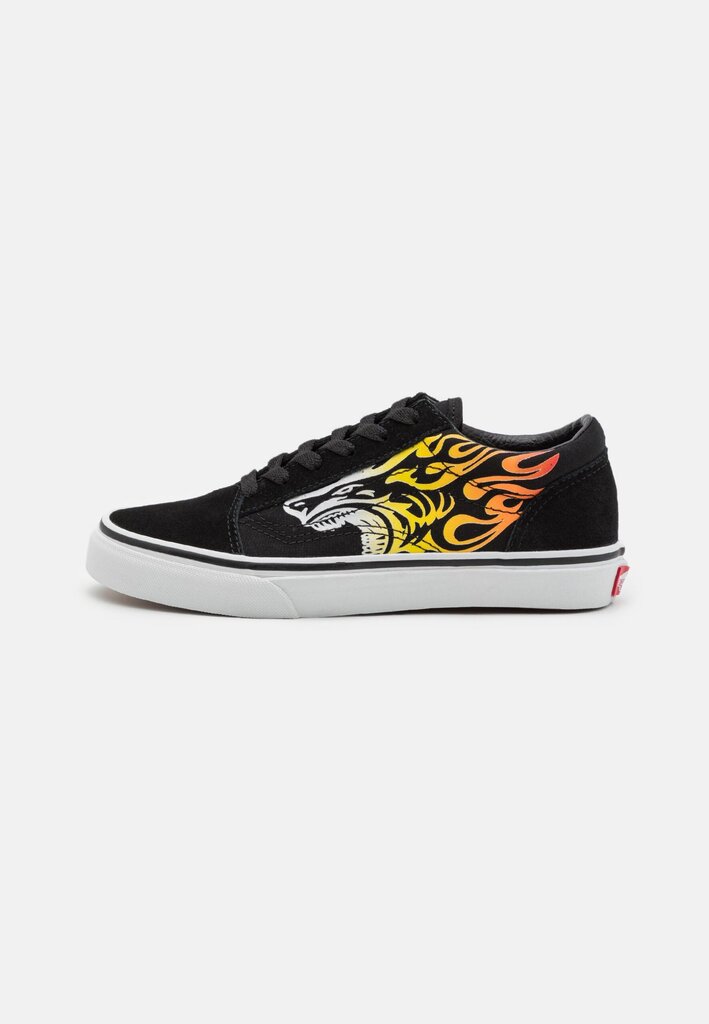 Old Skool Vans Unisex lasten tennarit, mustat, VN0A7Q5FYHU1 hinta ja tiedot | Lasten urheilukengät | hobbyhall.fi