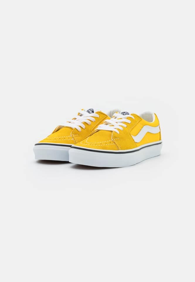 Vans SK8-Low tennarit, unisex, keltainen-valkoinen, VN0A4UUKA051 hinta ja tiedot | Naisten urheilu- ja vapaa-ajan kengät | hobbyhall.fi