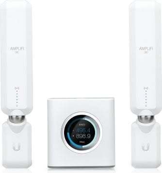 Ubiquiti AmpliFi AFi-HD Mesh Router 802.11AC, GbE ports + 2x AFI-P-HD Mesh Point, 1300 / 1750 Mbps hinta ja tiedot | Reitittimet ja modeemit | hobbyhall.fi