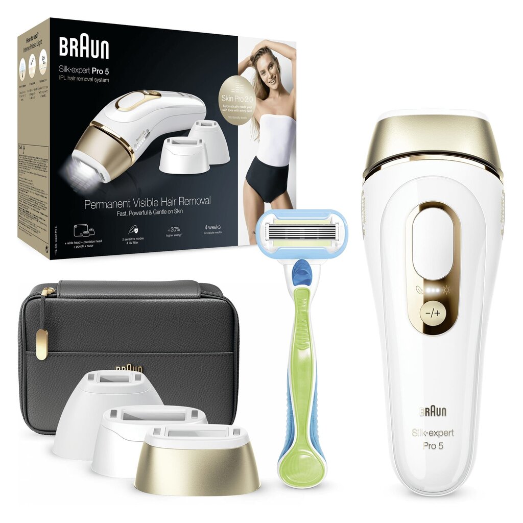 Braun Silk-expert Pro 5 PL5243 hinta ja tiedot | Epilaattorit ja karvanpoistolaitteet | hobbyhall.fi