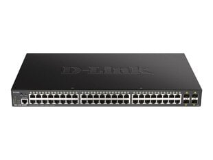 D-LINK 52-Port Smart PoE+ Switch 4x 10G hinta ja tiedot | Verkkokytkimet | hobbyhall.fi