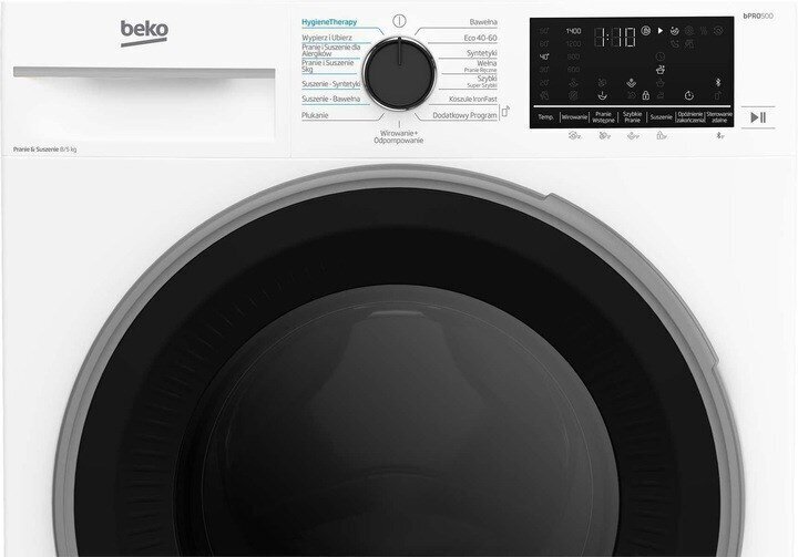 Beko B5DFT584427WPB hinta ja tiedot | Pyykinpesukoneet | hobbyhall.fi