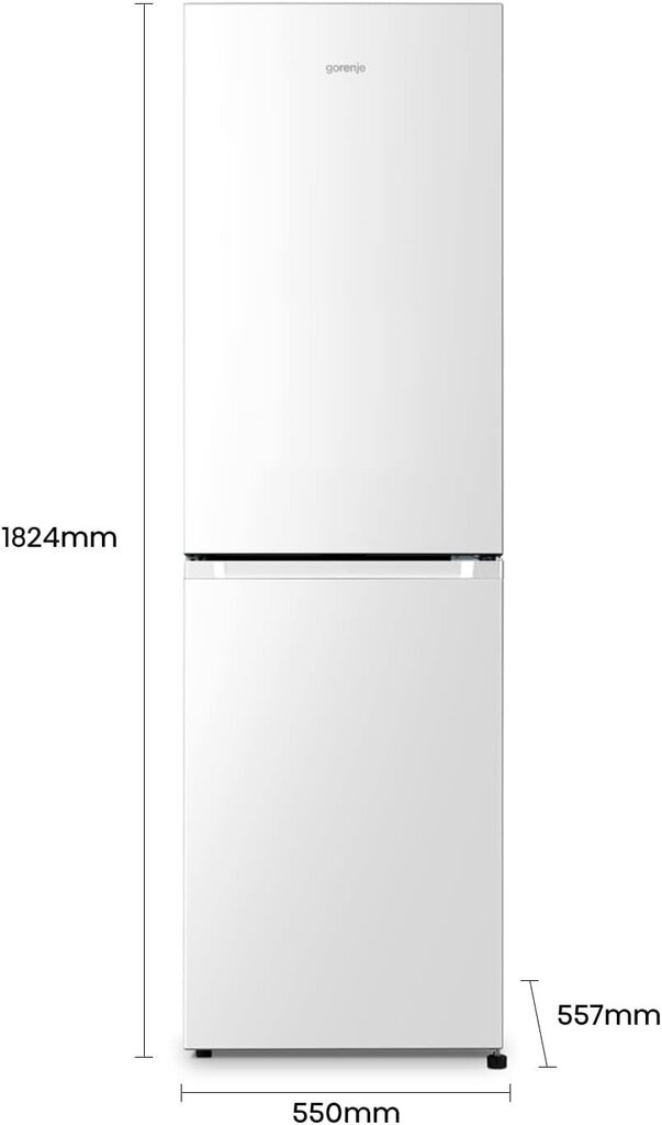 Gorenje NRK 418ECW4 hinta ja tiedot | Jääkaapit | hobbyhall.fi