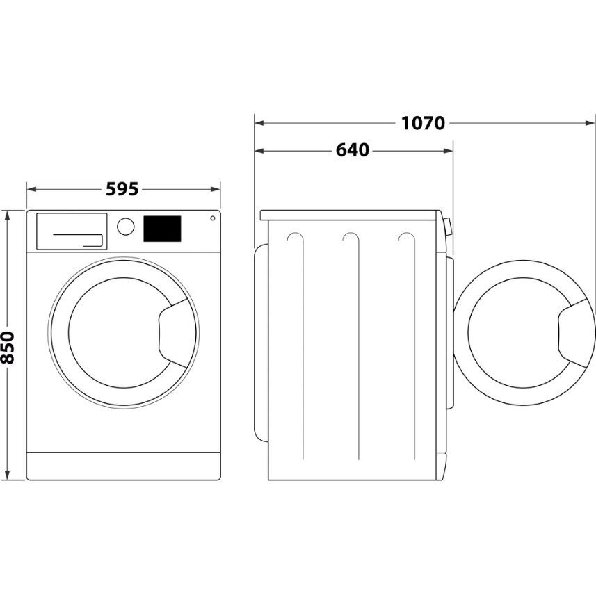 Hotpoint AQ104D497SD hinta ja tiedot | Pyykinpesukoneet | hobbyhall.fi