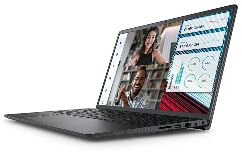 Dell Vostro 15 3520 AG FHD i5-1235U/16GB/512GB/Iris Xe/Win11/ENG/Black hinta ja tiedot | Kannettavat tietokoneet | hobbyhall.fi