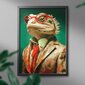 Diamond Mosaic 5D Diamond Painting Oh Art! Chameleon asianajaja, 40x50 cm hinta ja tiedot | Timanttimaalaukset | hobbyhall.fi