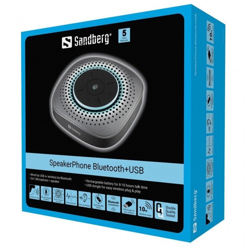 Sandberg SpeakerPhone hinta ja tiedot | Kaiuttimet | hobbyhall.fi