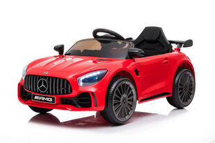 Mercedes GT R sähköauto lapsille, punainen hinta ja tiedot | Lasten sähköautot | hobbyhall.fi