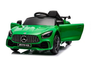 Lasten sähköauto Mercedes GT R, vihreä hinta ja tiedot | Lasten sähköautot | hobbyhall.fi