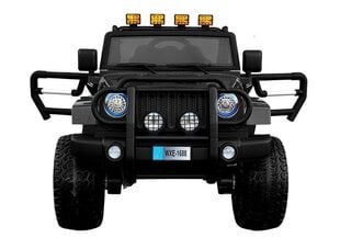 Sähköinen jeeppi WXE-1688 4x4 Strong, musta hinta ja tiedot | Lasten sähköautot | hobbyhall.fi