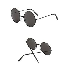 Muodikkaat pyöreäkehyksiset silmälasit, Electronics LV-300004, musta hinta ja tiedot | Electronics LV Naisille | hobbyhall.fi