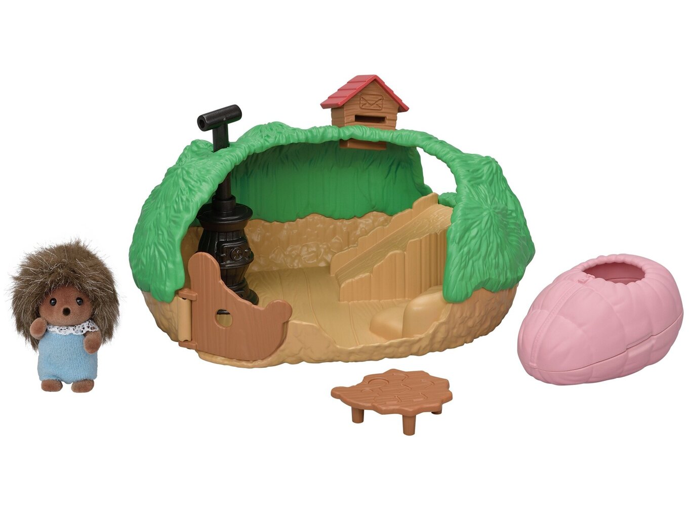 Sylvanian Baby Hedgehog Hideout hinta ja tiedot | Tyttöjen lelut | hobbyhall.fi