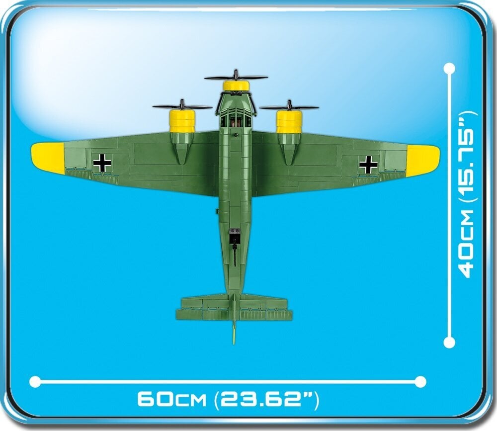 COBI HC WWII Junkers JU52/3M 548kl 5710 hinta ja tiedot | LEGOT ja rakennuslelut | hobbyhall.fi