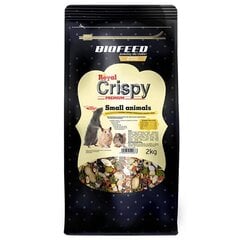 Maistas graužikams Biofeed Royal Crispy Premium, 2 kg hinta ja tiedot | Pieneläinten ruoat | hobbyhall.fi