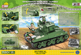 Cobi HC WWII Sherman Jumbo -tankki hinta ja tiedot | LEGOT ja rakennuslelut | hobbyhall.fi