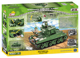 Cobi HC WWII Sherman Jumbo -tankki hinta ja tiedot | LEGOT ja rakennuslelut | hobbyhall.fi