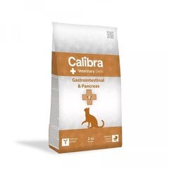 Calibra Veterinary Diets Gastrointestinal & Pancreas aikuisille kissoille lohen kanssa, 2 kg hinta ja tiedot | Calibra Lemmikit | hobbyhall.fi