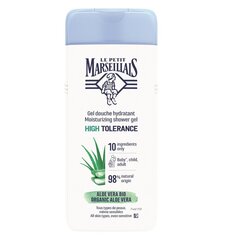 Suihkugeeli Le Petit Marseillais Aloe Vera BIO, 400 ml hinta ja tiedot | Suihkusaippuat ja suihkugeelit | hobbyhall.fi