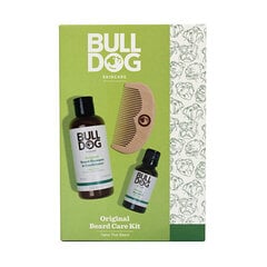 Parta hoitosetti Bulldog Beard Care Kit: partaöljy, 40 ml + partashampoo ja hoitoaine, 200 ml + partakampa hinta ja tiedot | Parranajo ja karvanpoisto | hobbyhall.fi