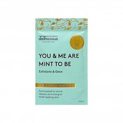 Vartalonkuorinta Delhicious Mint Black Tea, 100 g hinta ja tiedot | Vartalokuorinnat | hobbyhall.fi
