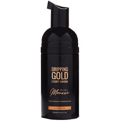 Itseruskettava vaahto Dripping Gold Mini Mousse Ultra Dark, 90 ml hinta ja tiedot | Dripping Gold Vartalonhoito | hobbyhall.fi