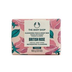 Saippua The Body Shop British Rose, 100 g hinta ja tiedot | Saippuat | hobbyhall.fi