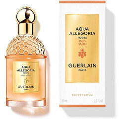 Tuoksuvesi Guerlain Aqua Allegoria Forte Oud Yuzu EDP naisille, 2 ml hinta ja tiedot | Naisten hajuvedet | hobbyhall.fi