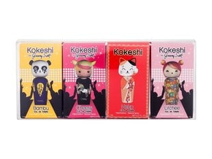 Kokeshi Coffret lapsille: Eau de Toilette EDT, 4x5 ml hinta ja tiedot | Lasten hajusteet | hobbyhall.fi