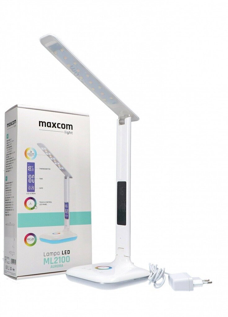Maxcom Led-valaisin MaxCom ML2100 Aurora hinta ja tiedot | Pöytävalaisimet | hobbyhall.fi