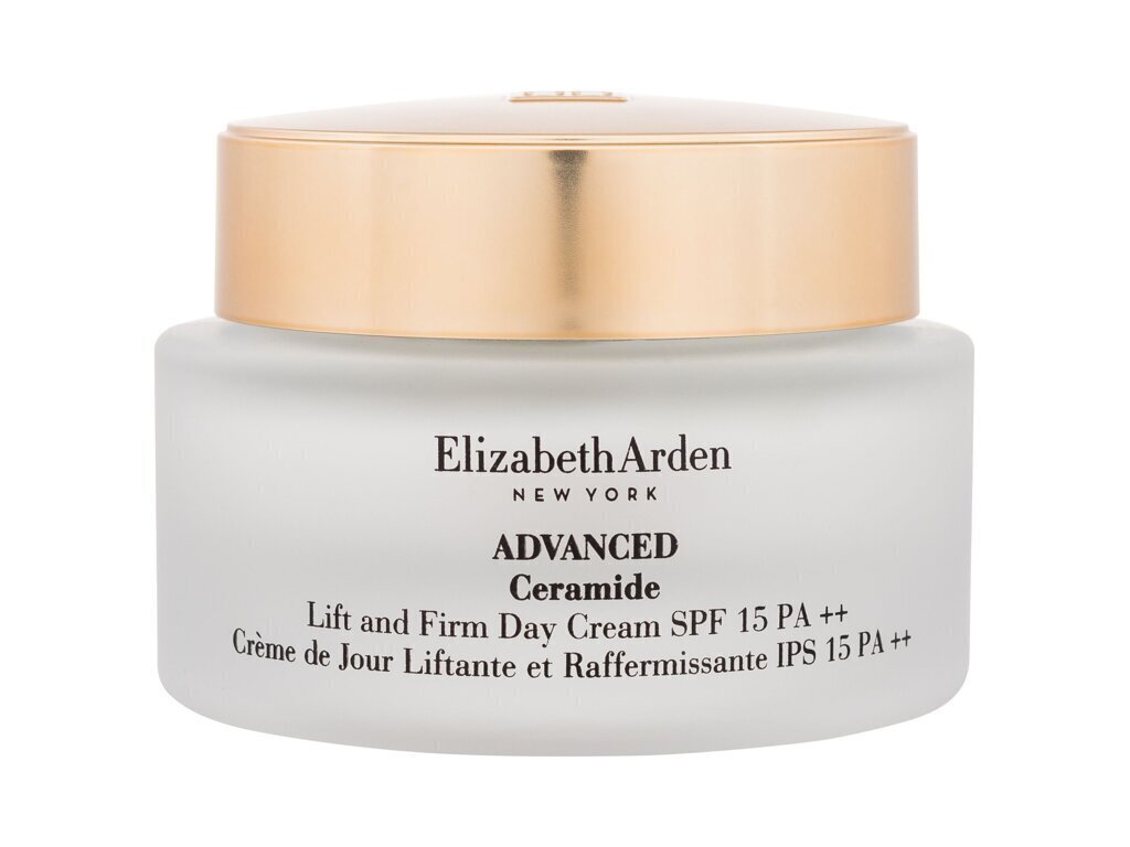 Kasvojen kiinteyttävä voide Elizabeth Arden Advanced Ceramide SPF15, 50 ml hinta ja tiedot | Kasvovoiteet | hobbyhall.fi