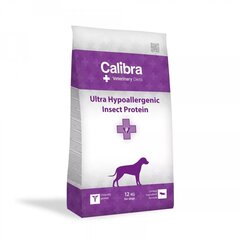 Calibra Veterinary Diets Ultra Hypoallergenic Insect kaikenrotuisille koirille, 12 kg hinta ja tiedot | Koiran kuivaruoka | hobbyhall.fi