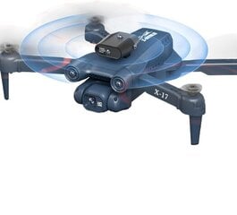 Drone kahdella kameralla FAKJANK, X-IDRONE17, 1080P, musta hinta ja tiedot | Dronet | hobbyhall.fi