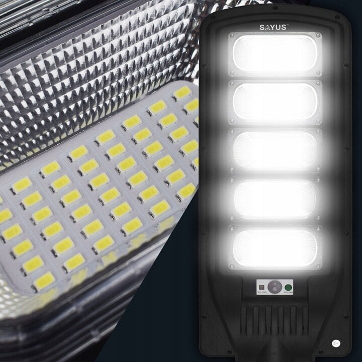 Fluxar S697 LED-ulkovalaisin aurinkopaneelilla 1200W hinta ja tiedot | Puutarha- ja ulkovalot | hobbyhall.fi