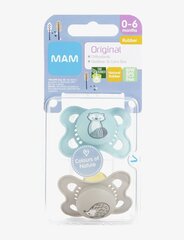 Tutti Mam Original Natural Rubber blue, 0-6 kk, 2 kpl hinta ja tiedot | Tutit | hobbyhall.fi