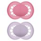 Tutti Mam Original Natural Rubber Steri Pink, 0-6 kk, 2 kpl hinta ja tiedot | Tutit | hobbyhall.fi