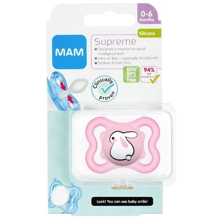 Tutti Mam Supreme Silk Pink, 0-6 kk hinta ja tiedot | Tutit | hobbyhall.fi