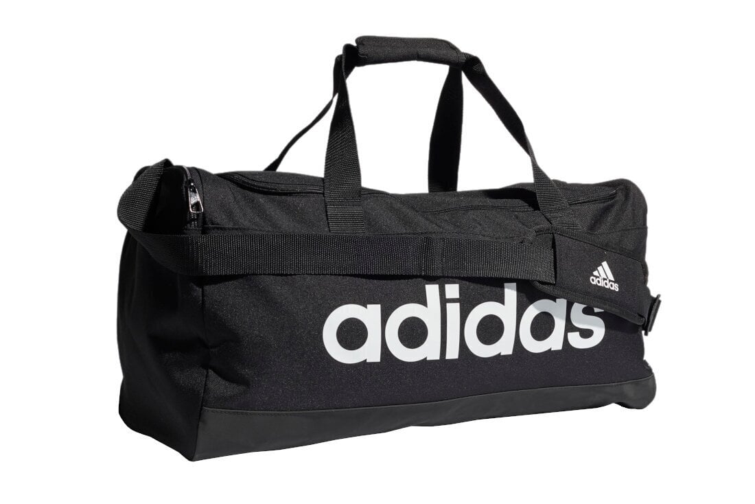 Adidas Urheilukassi Linear Duffel M, musta hinta ja tiedot | Urheilukassit ja reput | hobbyhall.fi