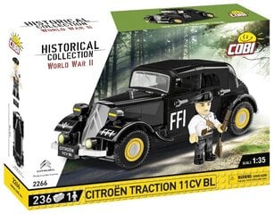 COBI HC WWII Citroen Traction 11CV BL 236kl 2266 hinta ja tiedot | LEGOT ja rakennuslelut | hobbyhall.fi