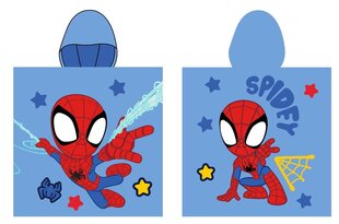 Pyyhe Poncho Spiderman 55x110cm hinta ja tiedot | Pyyhkeet | hobbyhall.fi