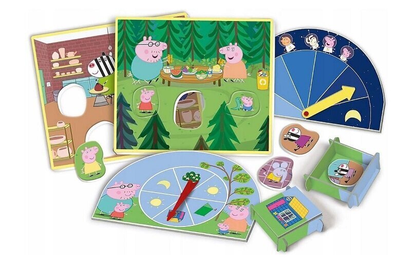 Clementoni Peppa Pig -huvipeli 16739 hinta ja tiedot | Lautapelit ja älypelit | hobbyhall.fi