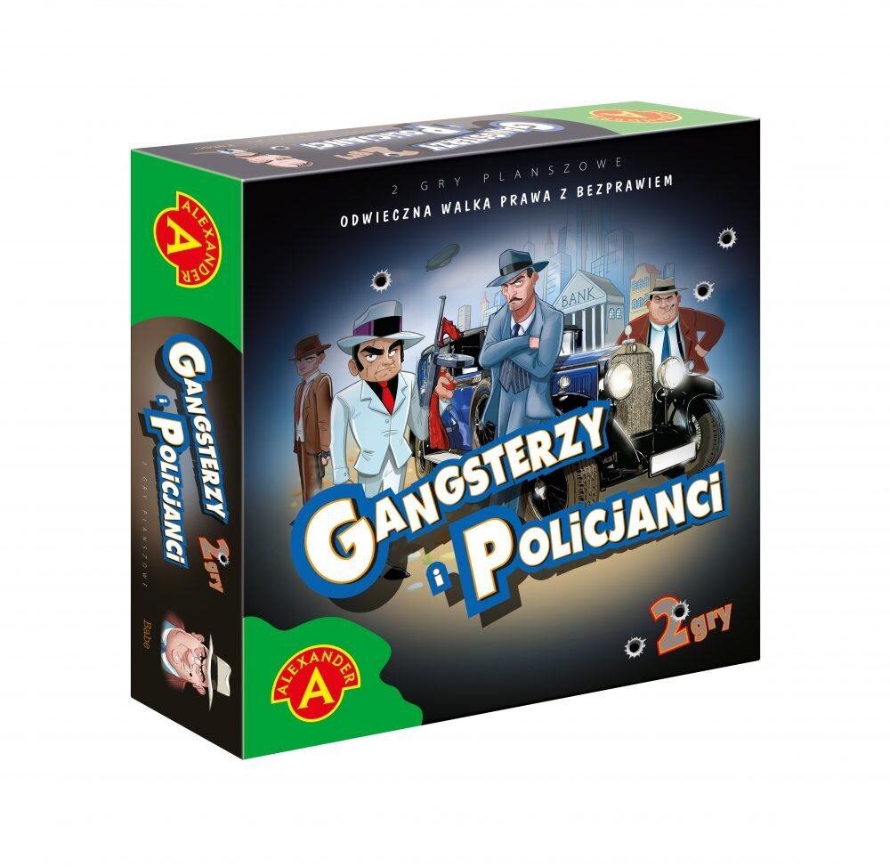 Alexander Gangsterit ja poliisit 2 hinta ja tiedot | Lautapelit ja älypelit | hobbyhall.fi