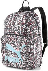 Puma Reppu Originals Urban Backpack White Black Red hinta ja tiedot | Urheilukassit ja reput | hobbyhall.fi