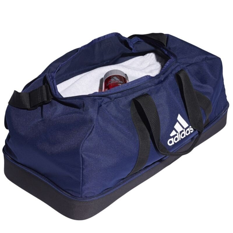 Adidas Urheilukassi Tiro Duffel Bag L, tummansininen hinta ja tiedot | Urheilukassit ja reput | hobbyhall.fi