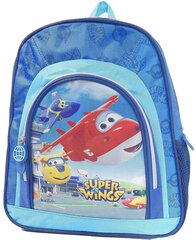 Setino Reppu Super Wings Blue hinta ja tiedot | Koulureput ja -laukut | hobbyhall.fi