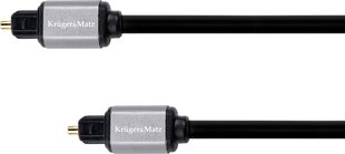 Optinen kaapeli 0,5 m Kruger&Matz hinta ja tiedot | Kaapelit ja adapterit | hobbyhall.fi